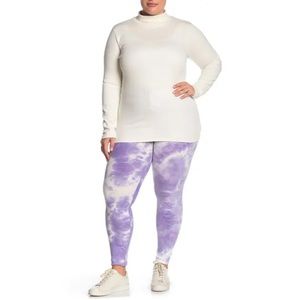 Lavender Tie Dye High Rise Joggers